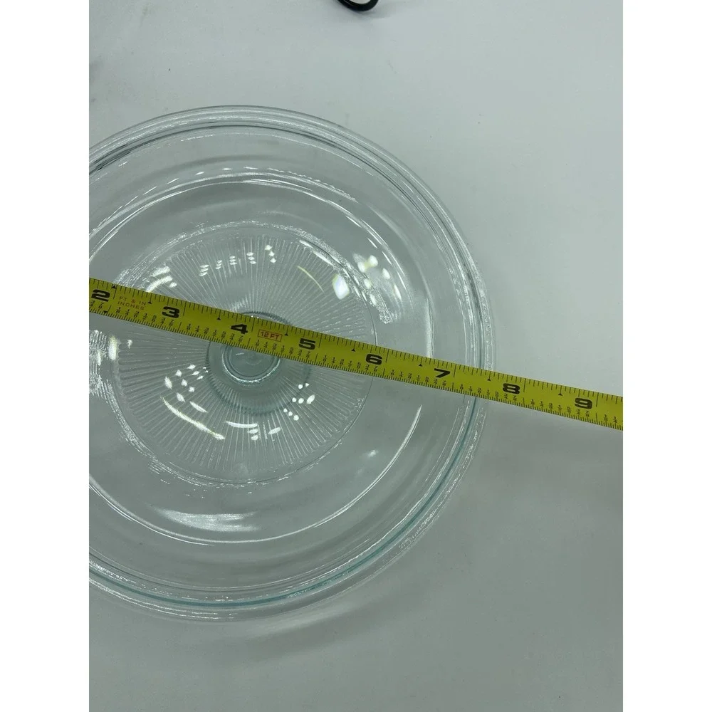 PYREX REPLACEMENT GLASS‎ LID -  G- 1 -C  WITH BLUE TINT 7.5 Inches